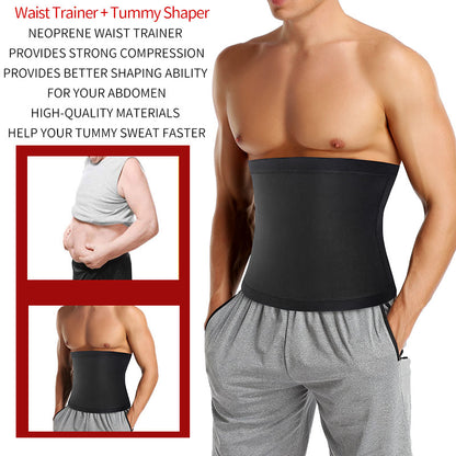 Men's Waist Slimming Sauna Belt
